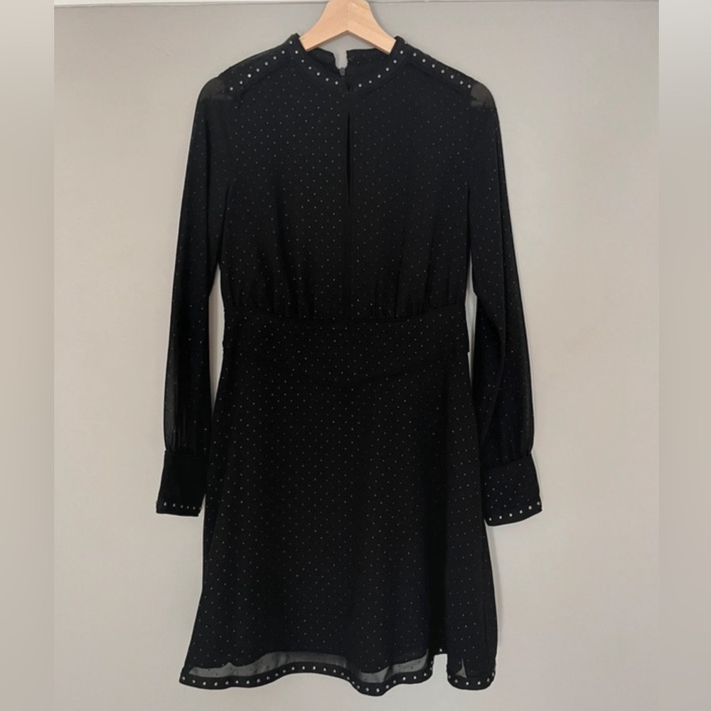 All Saints Studded Mini Dress